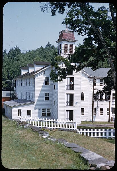 [654 Views of Mills, for Fortune Article "These Dark Satanic Mills"], Walker Evans (American, St. Louis, Missouri 1903–1975 New Haven, Connecticut), Color film transparency