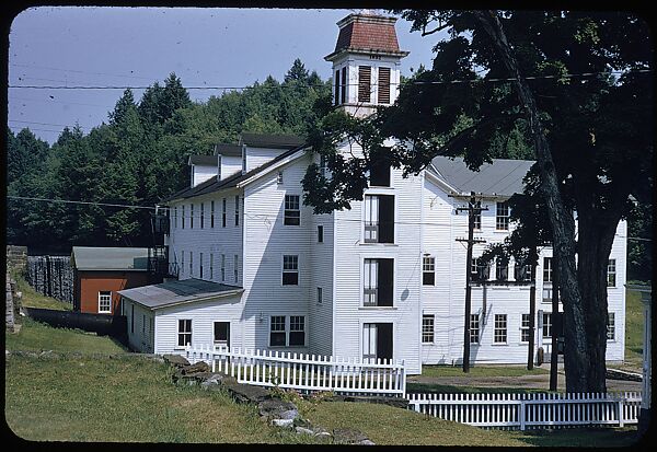 [654 Views of Mills, for Fortune Article "These Dark Satanic Mills"], Walker Evans (American, St. Louis, Missouri 1903–1975 New Haven, Connecticut), Color film transparency