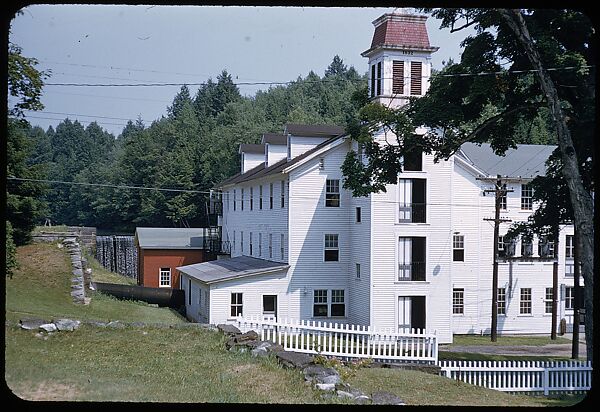 [654 Views of Mills, for Fortune Article "These Dark Satanic Mills"], Walker Evans (American, St. Louis, Missouri 1903–1975 New Haven, Connecticut), Color film transparency