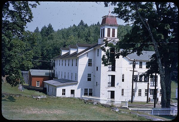 [654 Views of Mills, for Fortune Article "These Dark Satanic Mills"], Walker Evans (American, St. Louis, Missouri 1903–1975 New Haven, Connecticut), Color film transparency