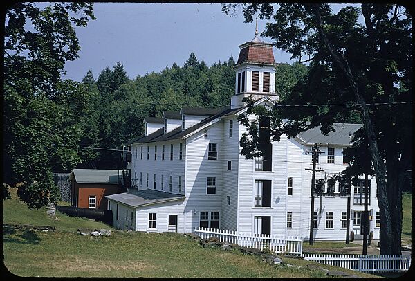 [654 Views of Mills, for Fortune Article "These Dark Satanic Mills"], Walker Evans (American, St. Louis, Missouri 1903–1975 New Haven, Connecticut), Color film transparency