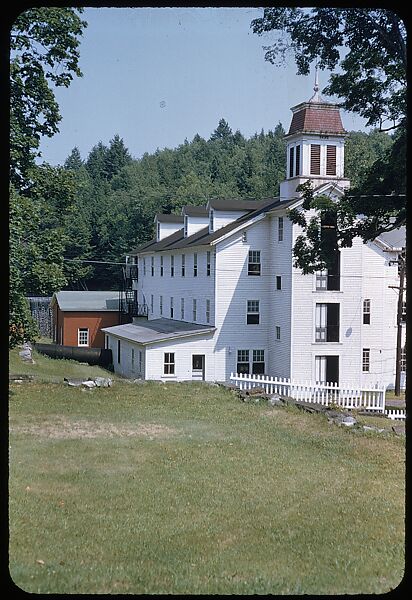 [654 Views of Mills, for Fortune Article "These Dark Satanic Mills"], Walker Evans (American, St. Louis, Missouri 1903–1975 New Haven, Connecticut), Color film transparency
