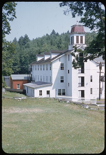 [654 Views of Mills, for Fortune Article "These Dark Satanic Mills"], Walker Evans (American, St. Louis, Missouri 1903–1975 New Haven, Connecticut), Color film transparency