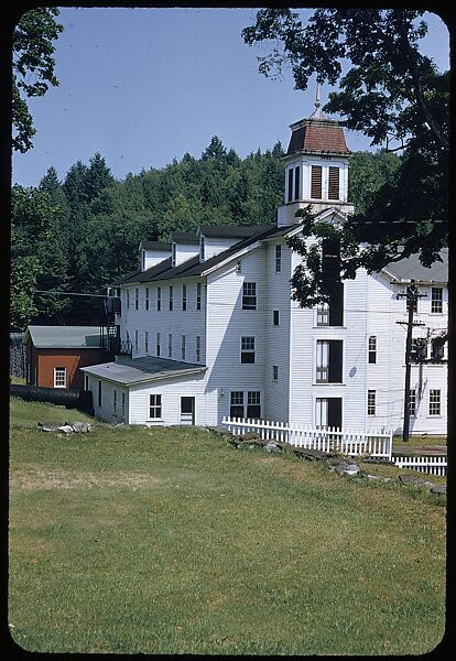 [654 Views of Mills, for Fortune Article "These Dark Satanic Mills"], Walker Evans (American, St. Louis, Missouri 1903–1975 New Haven, Connecticut), Color film transparency