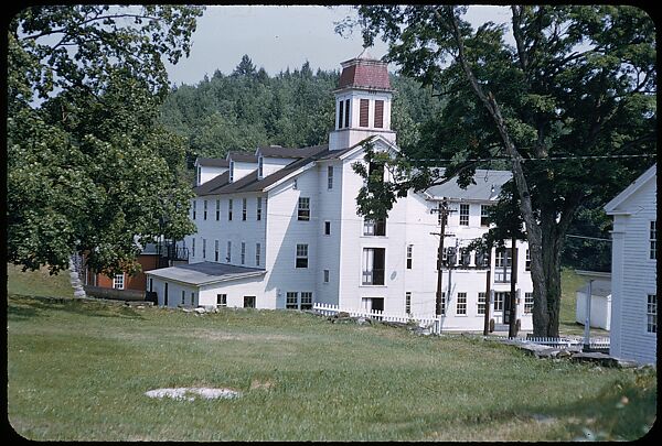 [654 Views of Mills, for Fortune Article "These Dark Satanic Mills"], Walker Evans (American, St. Louis, Missouri 1903–1975 New Haven, Connecticut), Color film transparency