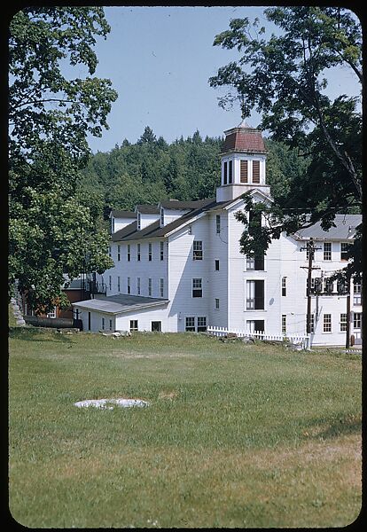 [654 Views of Mills, for Fortune Article "These Dark Satanic Mills"], Walker Evans (American, St. Louis, Missouri 1903–1975 New Haven, Connecticut), Color film transparency