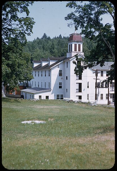 [654 Views of Mills, for Fortune Article "These Dark Satanic Mills"], Walker Evans (American, St. Louis, Missouri 1903–1975 New Haven, Connecticut), Color film transparency
