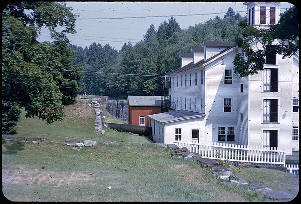 [654 Views of Mills, for Fortune Article "These Dark Satanic Mills"], Walker Evans (American, St. Louis, Missouri 1903–1975 New Haven, Connecticut), Color film transparency