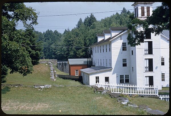 [654 Views of Mills, for Fortune Article "These Dark Satanic Mills"], Walker Evans (American, St. Louis, Missouri 1903–1975 New Haven, Connecticut), Color film transparency