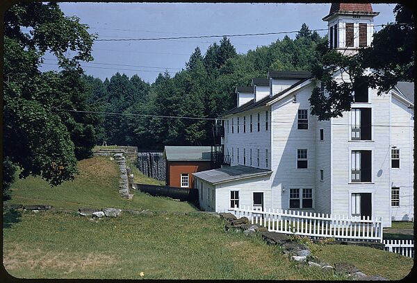 [654 Views of Mills, for Fortune Article "These Dark Satanic Mills"], Walker Evans (American, St. Louis, Missouri 1903–1975 New Haven, Connecticut), Color film transparency