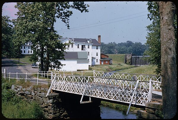 [654 Views of Mills, for Fortune Article "These Dark Satanic Mills"], Walker Evans (American, St. Louis, Missouri 1903–1975 New Haven, Connecticut), Color film transparency