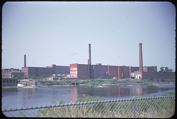 [654 Views of Mills, for Fortune Article "These Dark Satanic Mills"], Walker Evans (American, St. Louis, Missouri 1903–1975 New Haven, Connecticut), Color film transparency