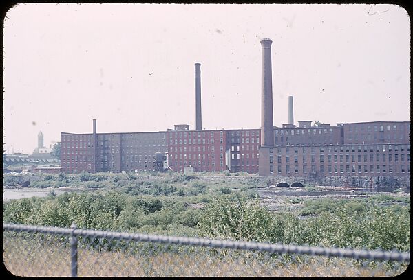 [654 Views of Mills, for Fortune Article "These Dark Satanic Mills"], Walker Evans (American, St. Louis, Missouri 1903–1975 New Haven, Connecticut), Color film transparency