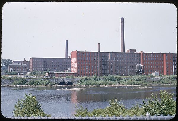 [654 Views of Mills, for Fortune Article "These Dark Satanic Mills"], Walker Evans (American, St. Louis, Missouri 1903–1975 New Haven, Connecticut), Color film transparency