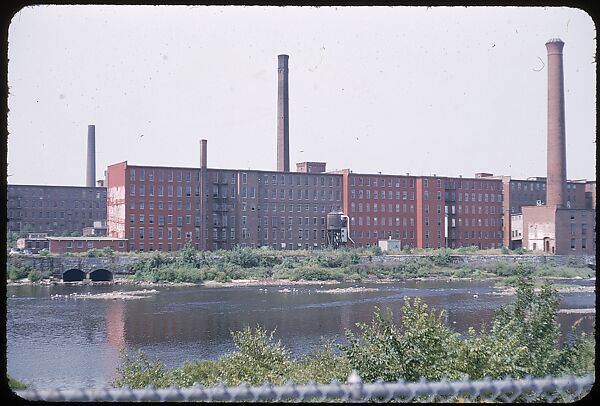 [654 Views of Mills, for Fortune Article "These Dark Satanic Mills"], Walker Evans (American, St. Louis, Missouri 1903–1975 New Haven, Connecticut), Color film transparency