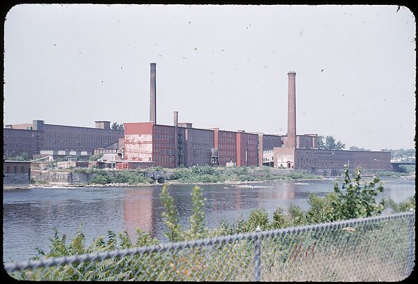 [654 Views of Mills, for Fortune Article "These Dark Satanic Mills"], Walker Evans (American, St. Louis, Missouri 1903–1975 New Haven, Connecticut), Color film transparency