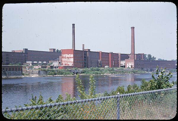 [654 Views of Mills, for Fortune Article "These Dark Satanic Mills"], Walker Evans (American, St. Louis, Missouri 1903–1975 New Haven, Connecticut), Color film transparency