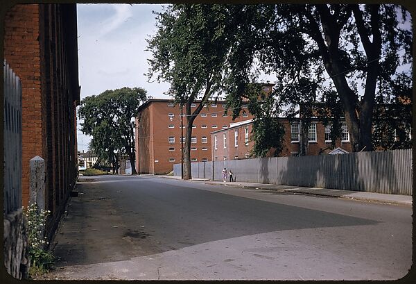 [654 Views of Mills, for Fortune Article "These Dark Satanic Mills"], Walker Evans (American, St. Louis, Missouri 1903–1975 New Haven, Connecticut), Color film transparency