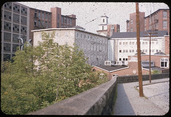 [654 Views of Mills, for Fortune Article "These Dark Satanic Mills"], Walker Evans (American, St. Louis, Missouri 1903–1975 New Haven, Connecticut), Color film transparency