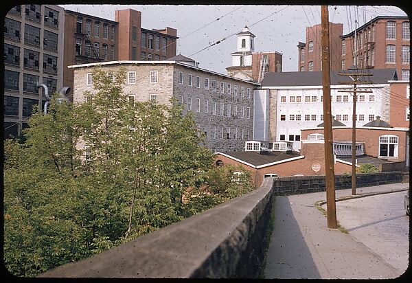 [654 Views of Mills, for Fortune Article "These Dark Satanic Mills"], Walker Evans (American, St. Louis, Missouri 1903–1975 New Haven, Connecticut), Color film transparency