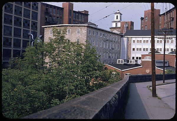 [654 Views of Mills, for Fortune Article "These Dark Satanic Mills"], Walker Evans (American, St. Louis, Missouri 1903–1975 New Haven, Connecticut), Color film transparency
