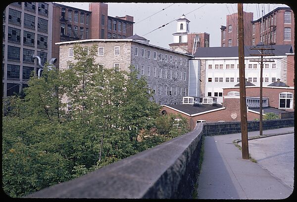 [654 Views of Mills, for Fortune Article "These Dark Satanic Mills"], Walker Evans (American, St. Louis, Missouri 1903–1975 New Haven, Connecticut), Color film transparency