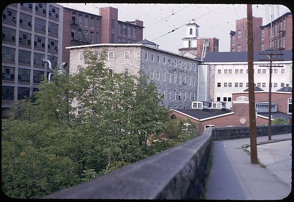[654 Views of Mills, for Fortune Article "These Dark Satanic Mills"], Walker Evans (American, St. Louis, Missouri 1903–1975 New Haven, Connecticut), Color film transparency