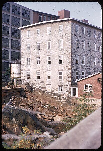 [654 Views of Mills, for Fortune Article "These Dark Satanic Mills"], Walker Evans (American, St. Louis, Missouri 1903–1975 New Haven, Connecticut), Color film transparency