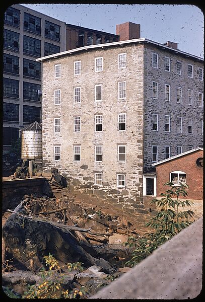 [654 Views of Mills, for Fortune Article "These Dark Satanic Mills"], Walker Evans (American, St. Louis, Missouri 1903–1975 New Haven, Connecticut), Color film transparency