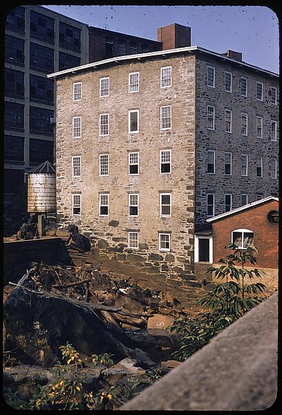 [654 Views of Mills, for Fortune Article "These Dark Satanic Mills"], Walker Evans (American, St. Louis, Missouri 1903–1975 New Haven, Connecticut), Color film transparency