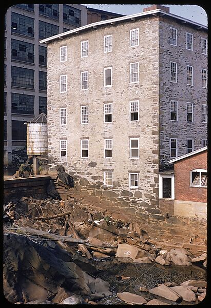 [654 Views of Mills, for Fortune Article "These Dark Satanic Mills"], Walker Evans (American, St. Louis, Missouri 1903–1975 New Haven, Connecticut), Color film transparency