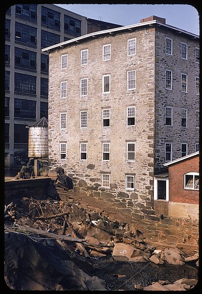 [654 Views of Mills, for Fortune Article "These Dark Satanic Mills"], Walker Evans (American, St. Louis, Missouri 1903–1975 New Haven, Connecticut), Color film transparency