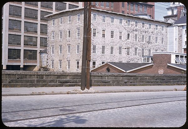 [654 Views of Mills, for Fortune Article "These Dark Satanic Mills"], Walker Evans (American, St. Louis, Missouri 1903–1975 New Haven, Connecticut), Color film transparency
