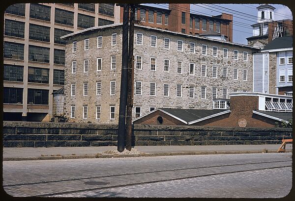 [654 Views of Mills, for Fortune Article "These Dark Satanic Mills"], Walker Evans (American, St. Louis, Missouri 1903–1975 New Haven, Connecticut), Color film transparency