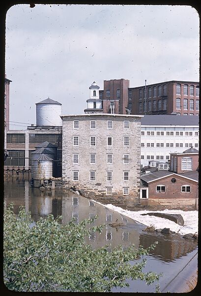 [654 Views of Mills, for Fortune Article "These Dark Satanic Mills"], Walker Evans (American, St. Louis, Missouri 1903–1975 New Haven, Connecticut), Color film transparency