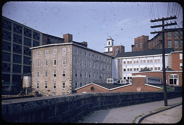 [654 Views of Mills, for Fortune Article "These Dark Satanic Mills"], Walker Evans (American, St. Louis, Missouri 1903–1975 New Haven, Connecticut), Color film transparency