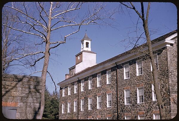 [654 Views of Mills, for Fortune Article "These Dark Satanic Mills"], Walker Evans (American, St. Louis, Missouri 1903–1975 New Haven, Connecticut), Color film transparency
