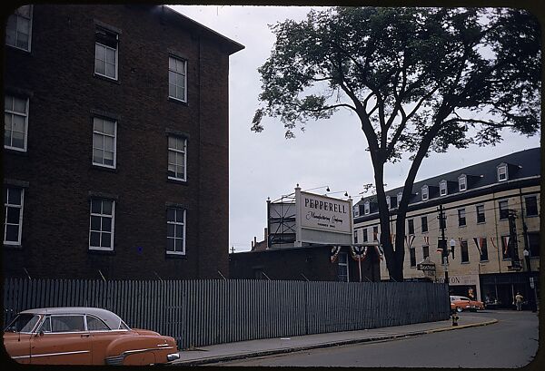 [654 Views of Mills, for Fortune Article "These Dark Satanic Mills"], Walker Evans (American, St. Louis, Missouri 1903–1975 New Haven, Connecticut), Color film transparency