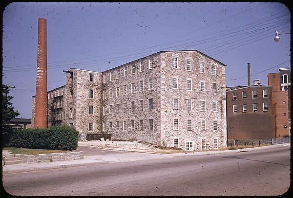 [654 Views of Mills, for Fortune Article "These Dark Satanic Mills"], Walker Evans (American, St. Louis, Missouri 1903–1975 New Haven, Connecticut), Color film transparency