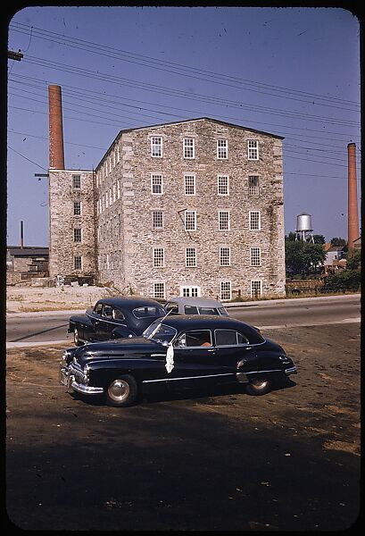 [654 Views of Mills, for Fortune Article "These Dark Satanic Mills"], Walker Evans (American, St. Louis, Missouri 1903–1975 New Haven, Connecticut), Color film transparency