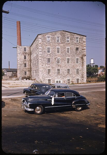 [654 Views of Mills, for Fortune Article "These Dark Satanic Mills"], Walker Evans (American, St. Louis, Missouri 1903–1975 New Haven, Connecticut), Color film transparency
