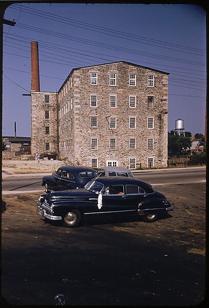 [654 Views of Mills, for Fortune Article "These Dark Satanic Mills"], Walker Evans (American, St. Louis, Missouri 1903–1975 New Haven, Connecticut), Color film transparency