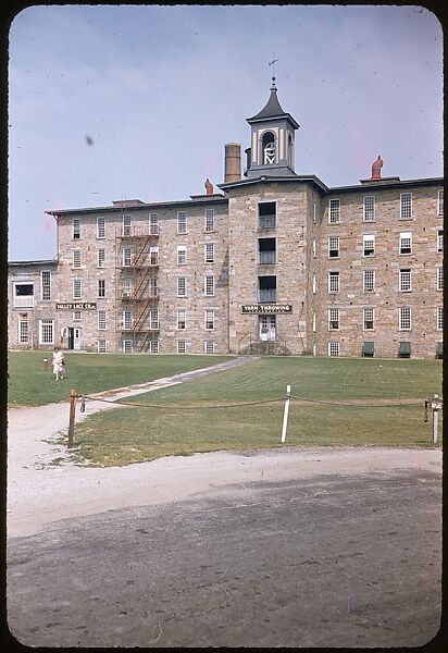 [654 Views of Mills, for Fortune Article "These Dark Satanic Mills"], Walker Evans (American, St. Louis, Missouri 1903–1975 New Haven, Connecticut), Color film transparency