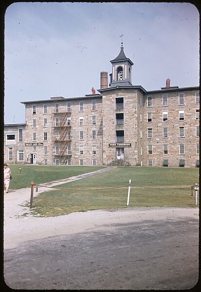 [654 Views of Mills, for Fortune Article "These Dark Satanic Mills"], Walker Evans (American, St. Louis, Missouri 1903–1975 New Haven, Connecticut), Color film transparency