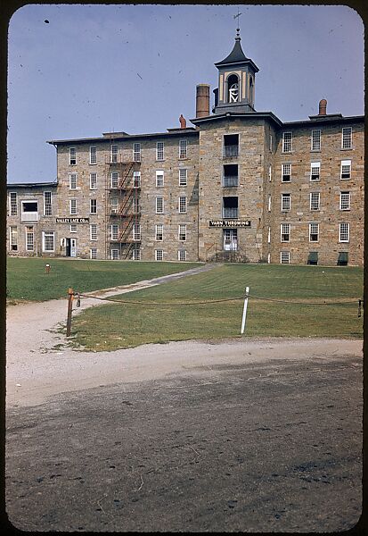 [654 Views of Mills, for Fortune Article "These Dark Satanic Mills"], Walker Evans (American, St. Louis, Missouri 1903–1975 New Haven, Connecticut), Color film transparency