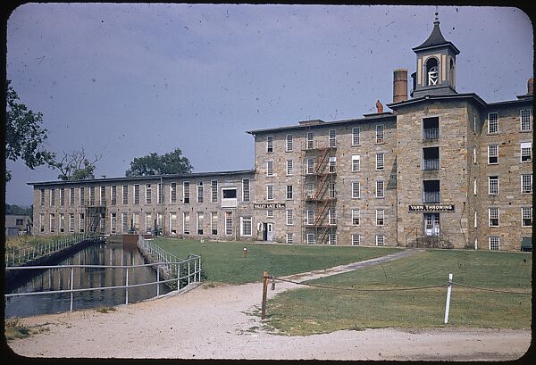 [654 Views of Mills, for Fortune Article "These Dark Satanic Mills"], Walker Evans (American, St. Louis, Missouri 1903–1975 New Haven, Connecticut), Color film transparency