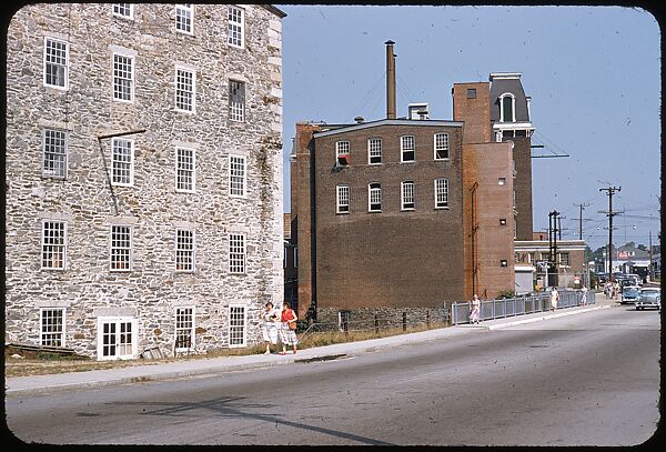 [654 Views of Mills, for Fortune Article "These Dark Satanic Mills"], Walker Evans (American, St. Louis, Missouri 1903–1975 New Haven, Connecticut), Color film transparency
