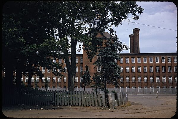 [654 Views of Mills, for Fortune Article "These Dark Satanic Mills"], Walker Evans (American, St. Louis, Missouri 1903–1975 New Haven, Connecticut), Color film transparency