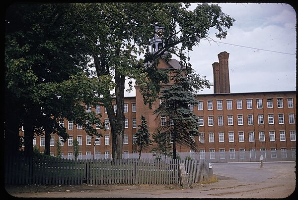 [654 Views of Mills, for Fortune Article "These Dark Satanic Mills"], Walker Evans (American, St. Louis, Missouri 1903–1975 New Haven, Connecticut), Color film transparency