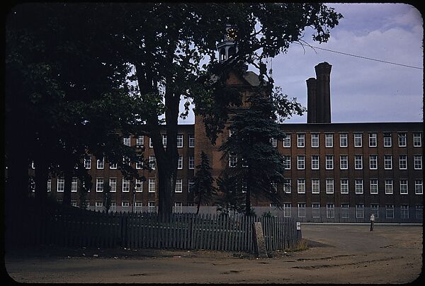 [654 Views of Mills, for Fortune Article "These Dark Satanic Mills"], Walker Evans (American, St. Louis, Missouri 1903–1975 New Haven, Connecticut), Color film transparency